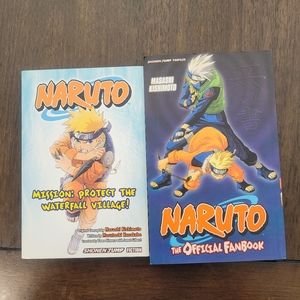 Naruto The Official Fanbook and Naruto Mission Protect the Waterfall Village Lot